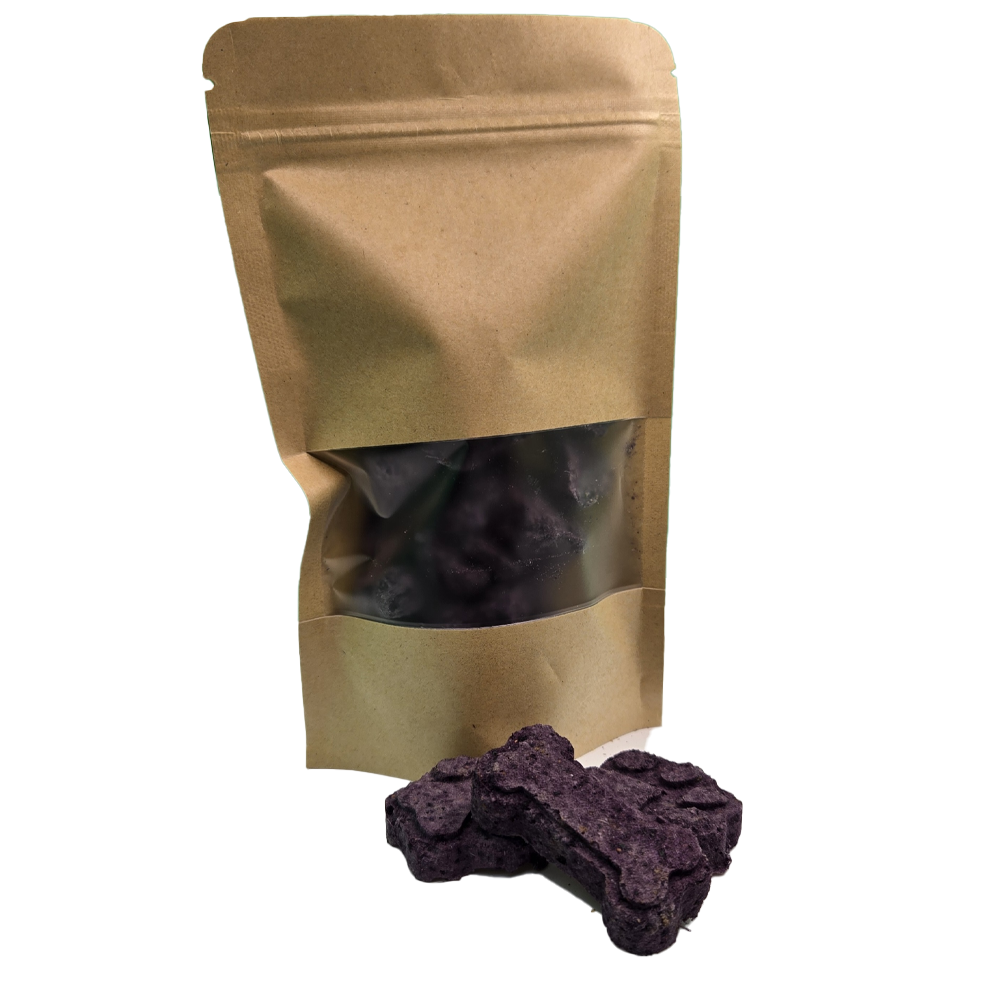 BlueBerry Buck Biscuits Freeze Dried Dog Biscuit Treats