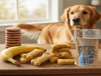 Banana Buck Biscuits Freeze Dried Dog Biscuit Treats
