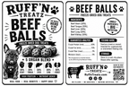 Beef Balls - Organ Meat Balls - Freeze Dry