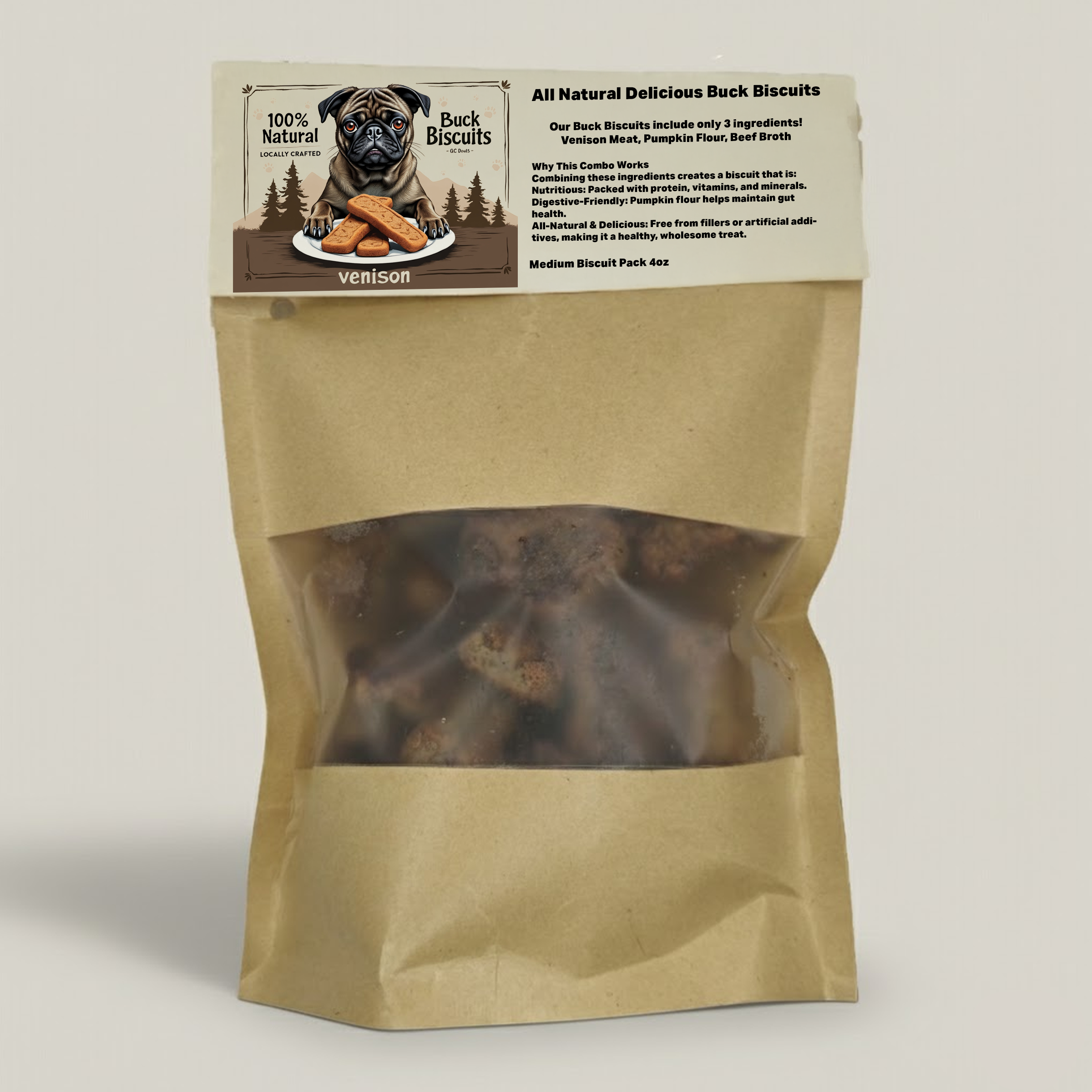 Buck Biscuits Small Package Trainer Treat