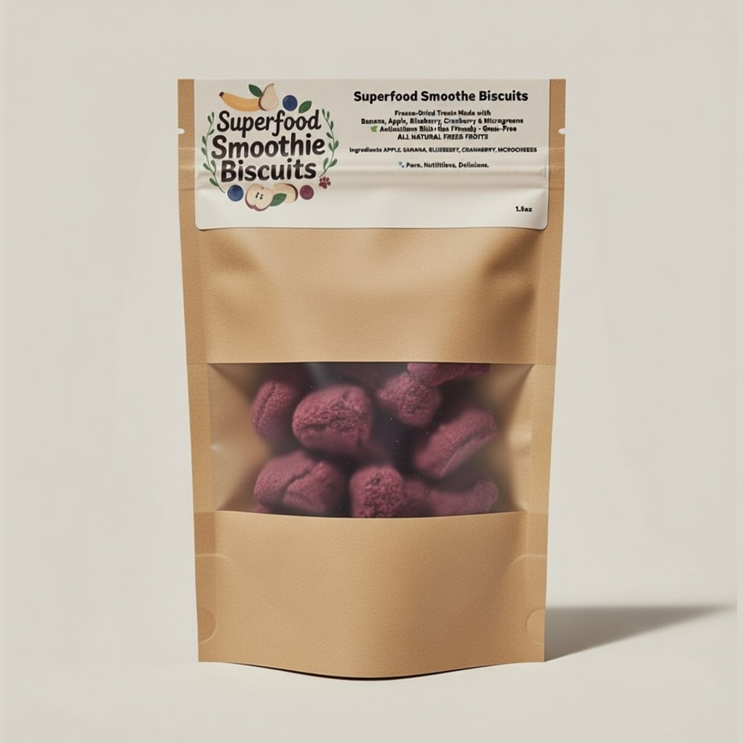 Ruffn Ready Superfood Smoothie Biscuits for Dogs and Cats