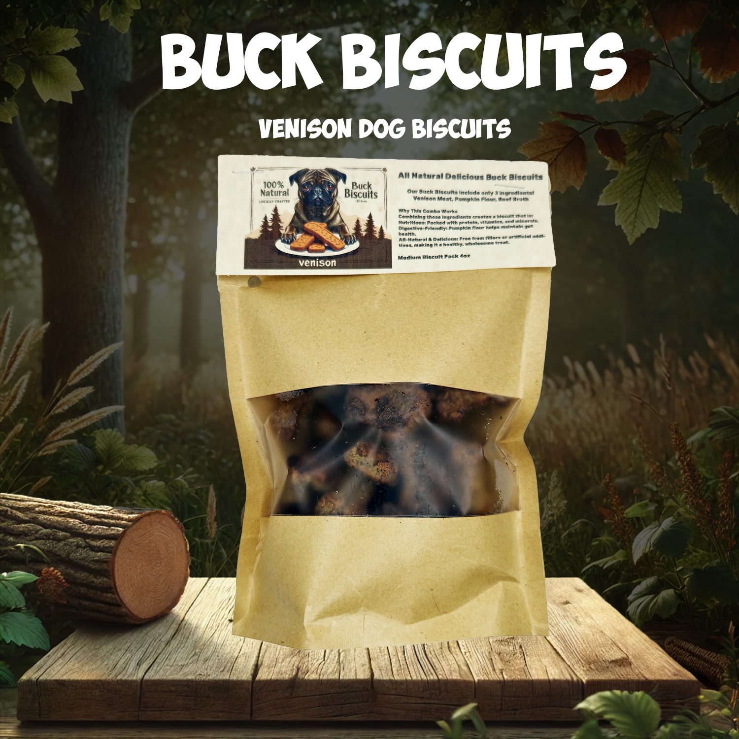 Buck Biscuits Small Package Trainer Treat