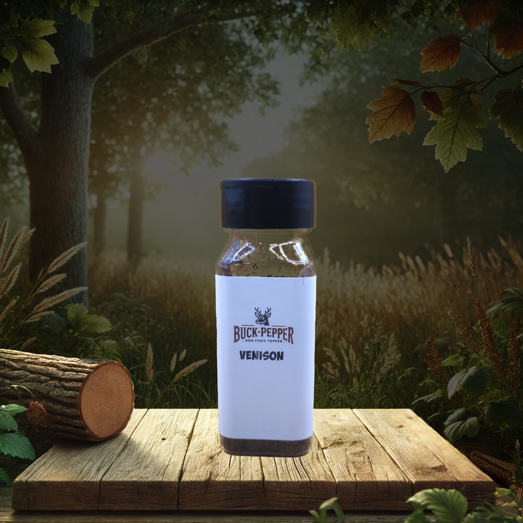 Buck Pepper venison food topper