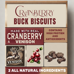 Cranberry Buck Biscuits Freeze Dried Dog Biscuit Treats
