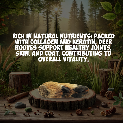 All Natural Deer Leg Dog Bones and Chews