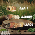 Deer Skin Jerky Rolls All Natural Dog Chews TT MEDIUM