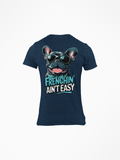"Frenchin’ Ain’t Easy" French Bulldog Tee