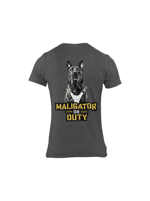 "Maligator on Duty" Belgian Malinois Tee