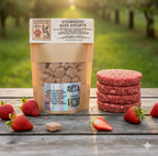 Strawberry Buck Biscuits Freeze Dried Dog Biscuit Treats